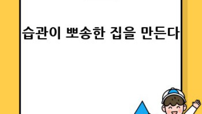 🏠 월세 탈출! 습기 곰팡이 OUT 대작전 🧹